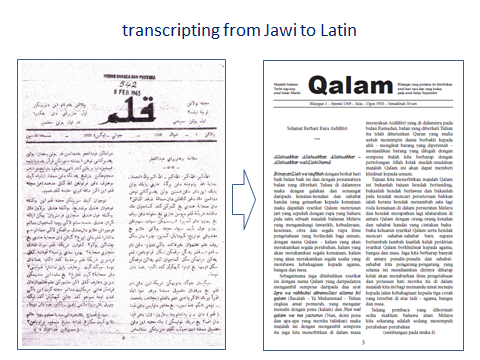 Qalam transscript